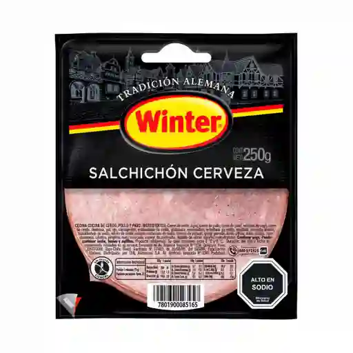 Winter Salchichón Cerveza