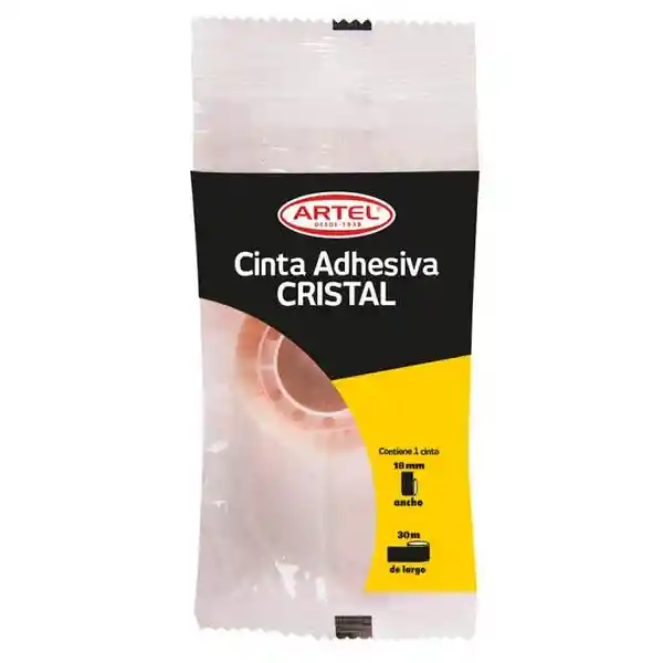Artel Cinta Adhesiva Cristal 30 m