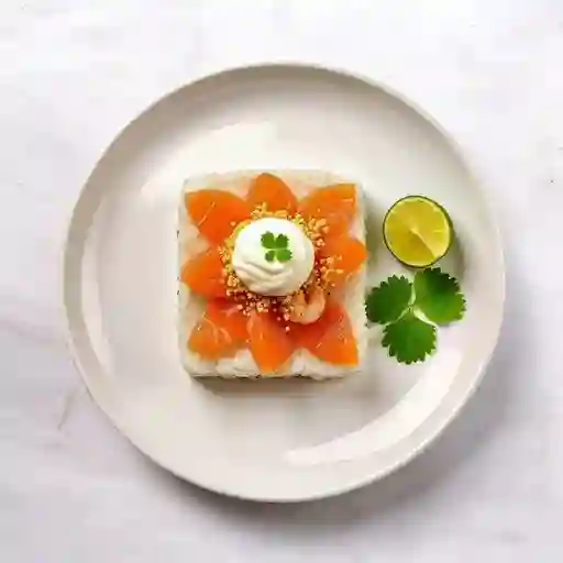 1 X roll con topping