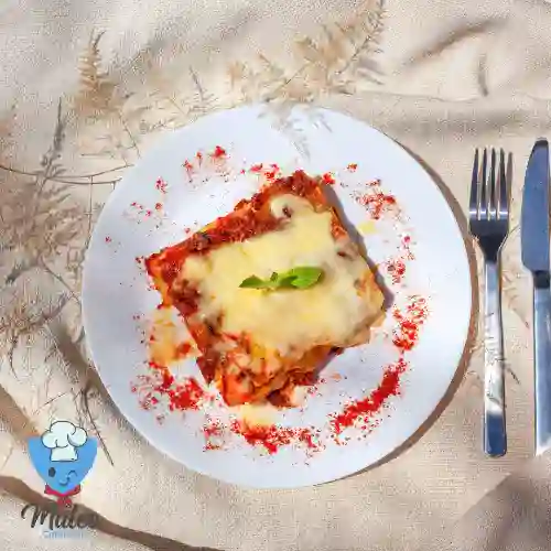 Lasaña Boloñesa