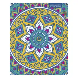 Proarte Cuaderno Universitario Mandalas 100 Hojas C7Mm