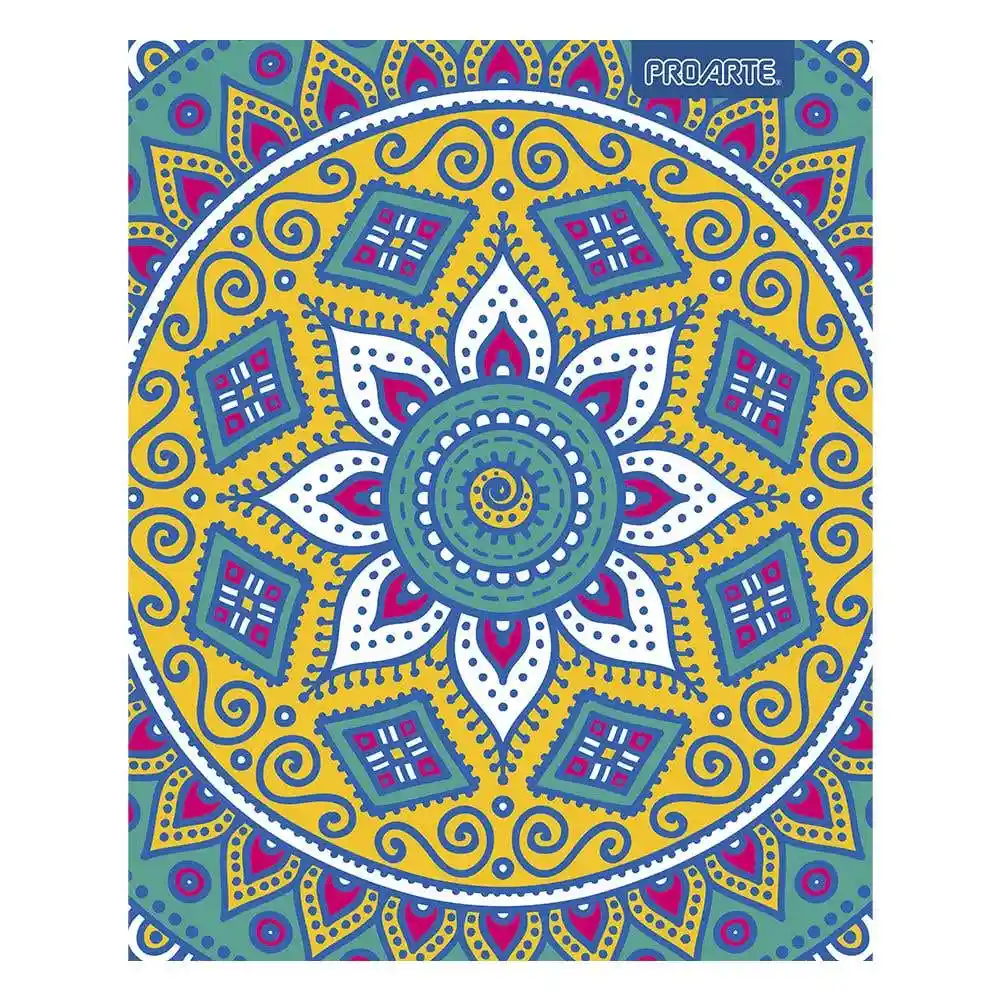 Proarte Cuaderno Universitario Mandalas 100 Hojas C7Mm