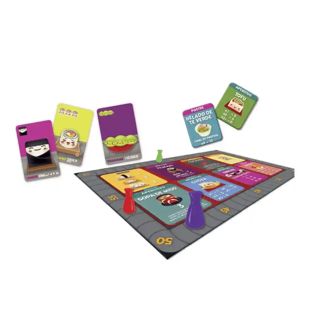 Juego de Mesa Sushi go Party