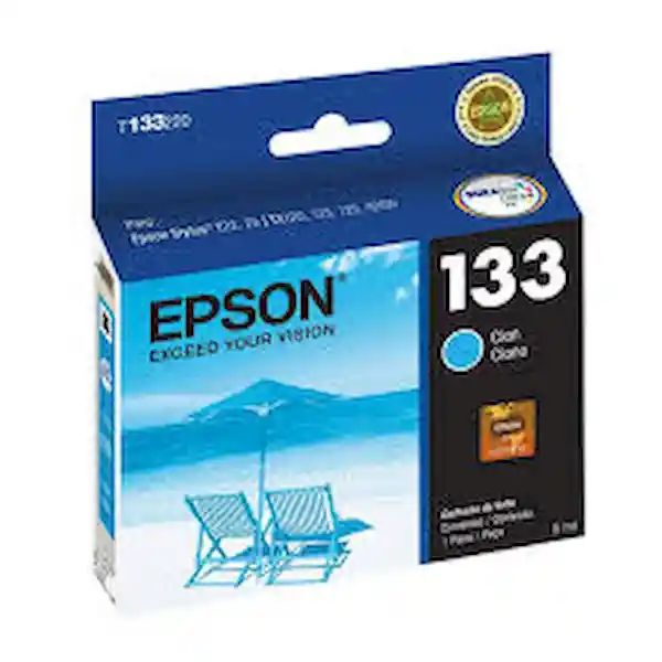 Epson Tinta 133 Cyan T133220