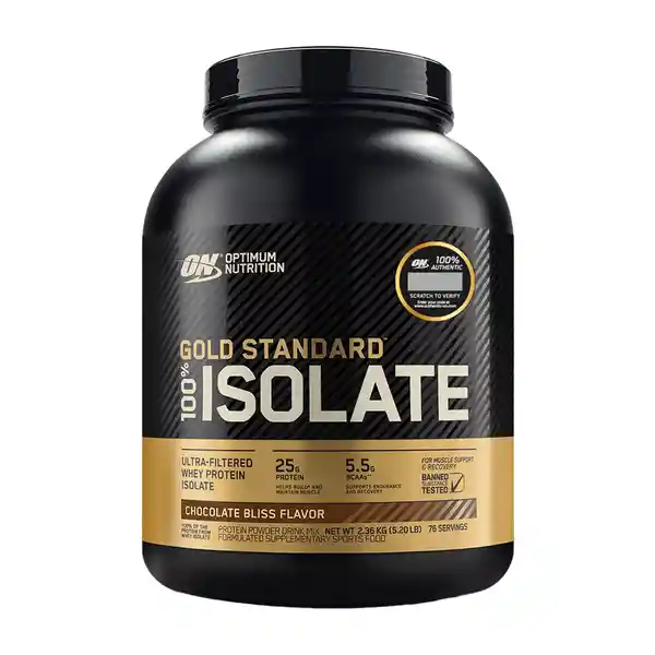 Optimum Nutrition Proteína Isolate - Chocolate Gold Standard 100% Whey
