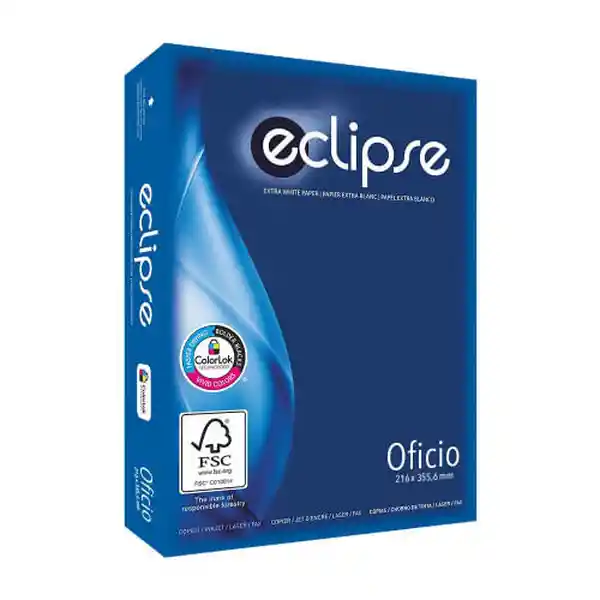 Eclipse Hoja de Papel Tipo Oficio 102751