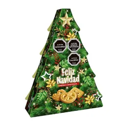 Colombina Galletas Feliz Navidad Árbol