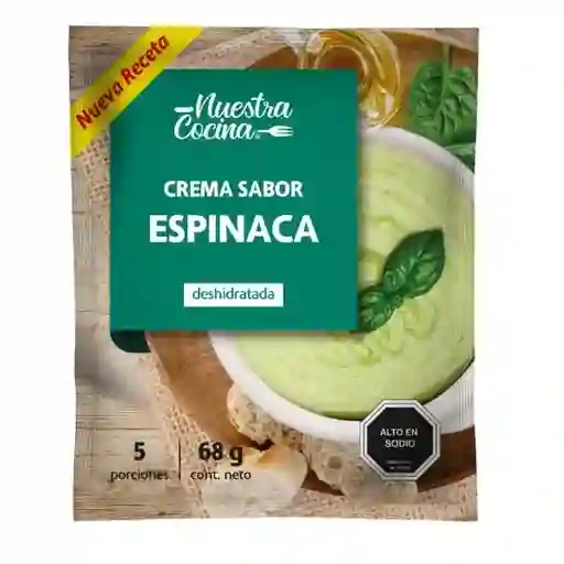 Nuestra Cocina Crema Espinaca