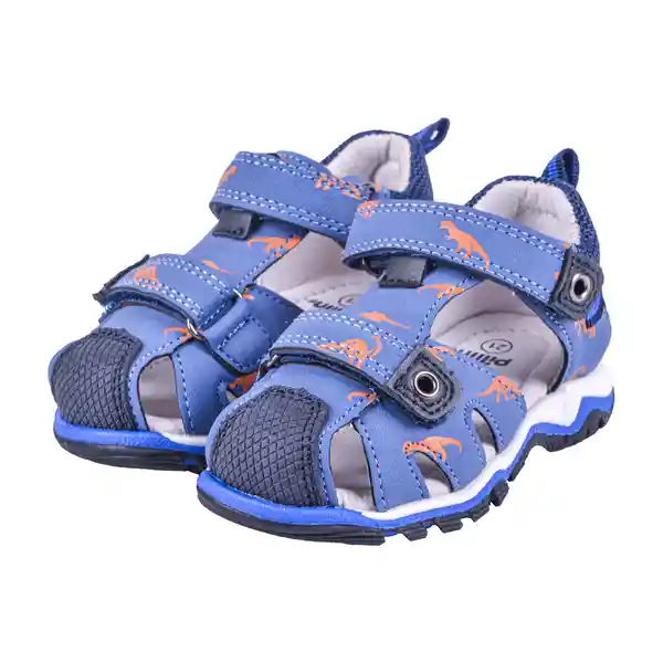 Sandalias Bebe Niña Azul marino Pillin 24