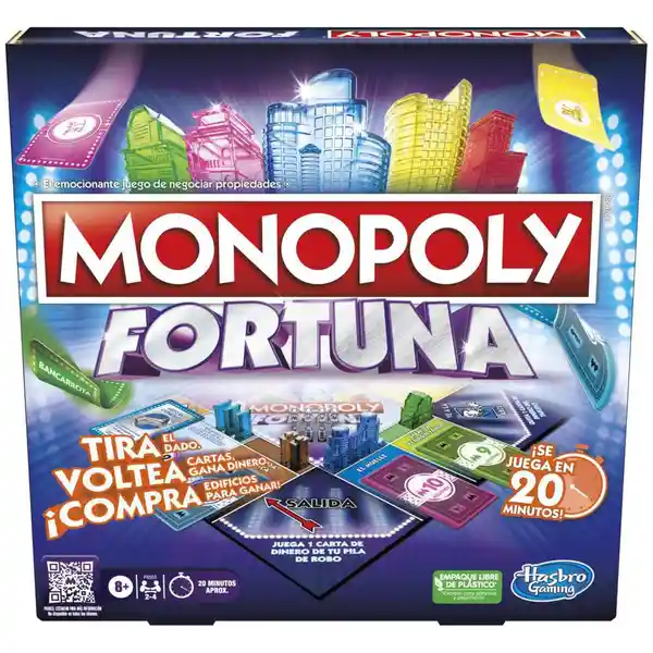 Monopoly Juego de Mesa Fortuna Gaming