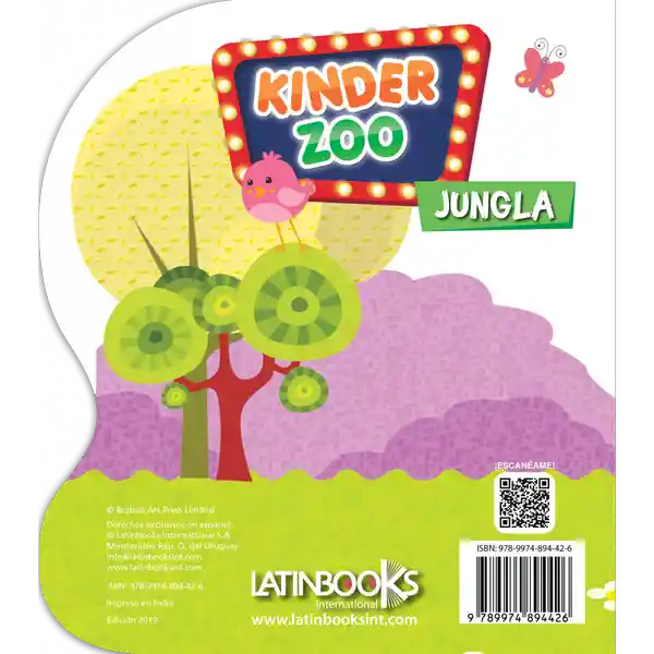 Libro Kinder Zoo - Jungla