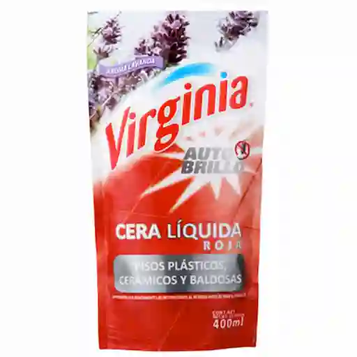 Virginia Cera Líquida Autobrillo Roja