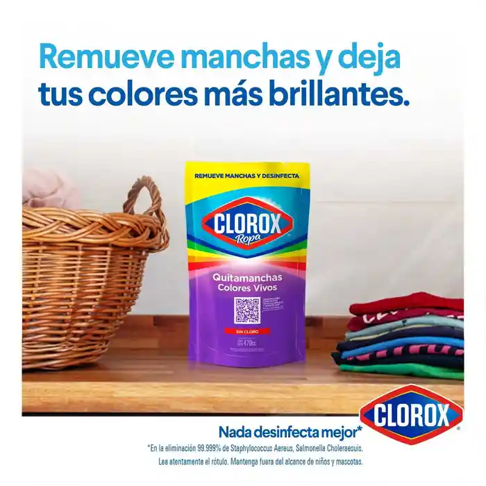 Clorox Quitamanchas Colores Vivos