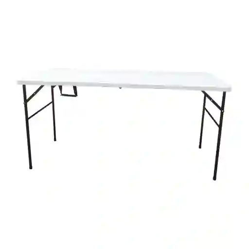 Mesa Plegable Blanco 152 cm