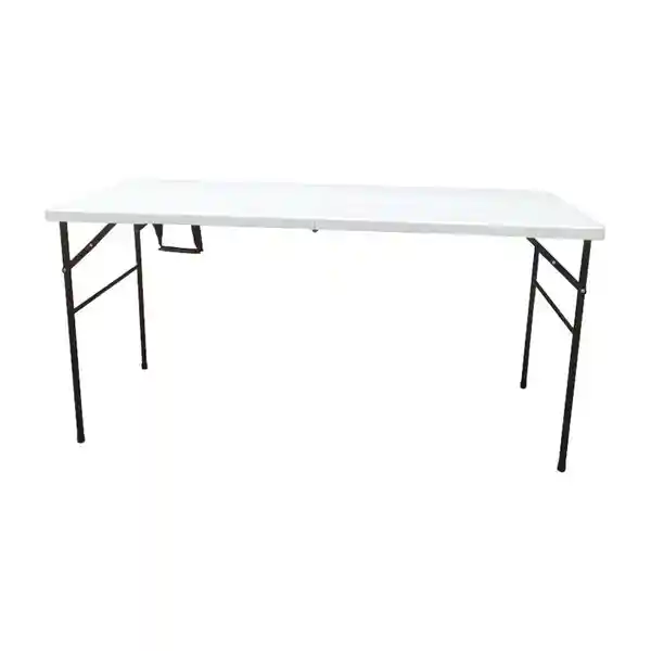 Mesa Plegable Blanco 152 cm