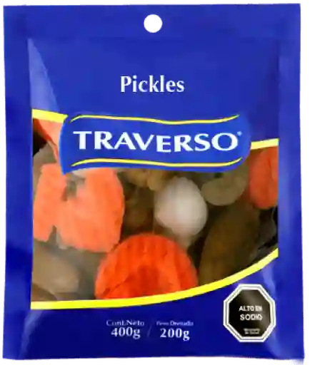 Traverso Pickles Frescos en Bolsa