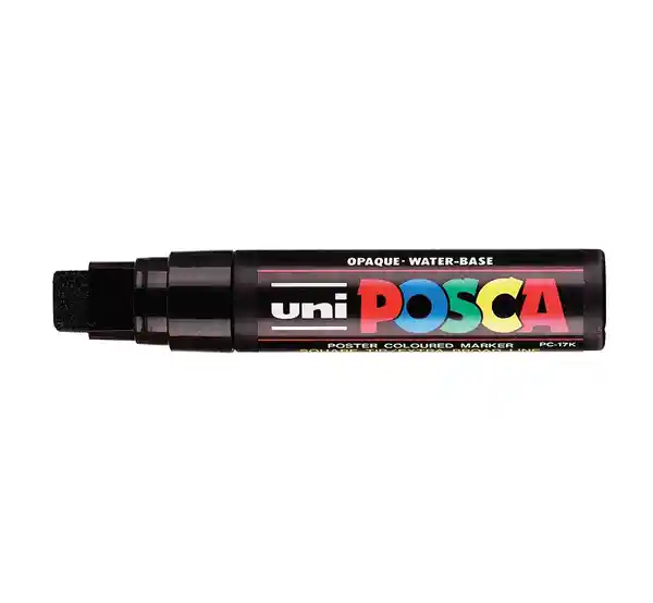 Posca Plumón Indeleble Negro PC-17K 15 mm