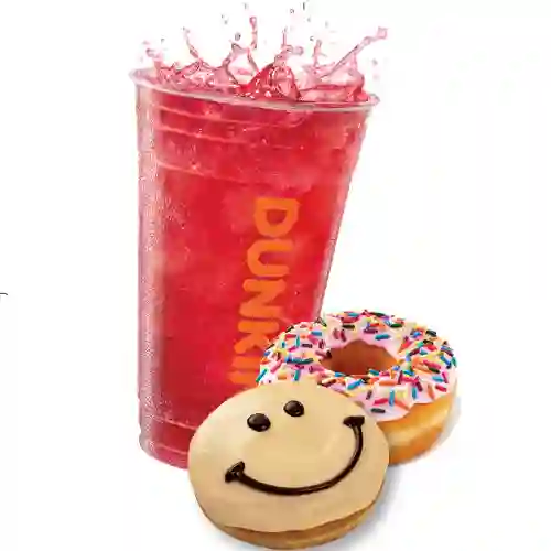 2 Donuts + Sparkd' Energy M