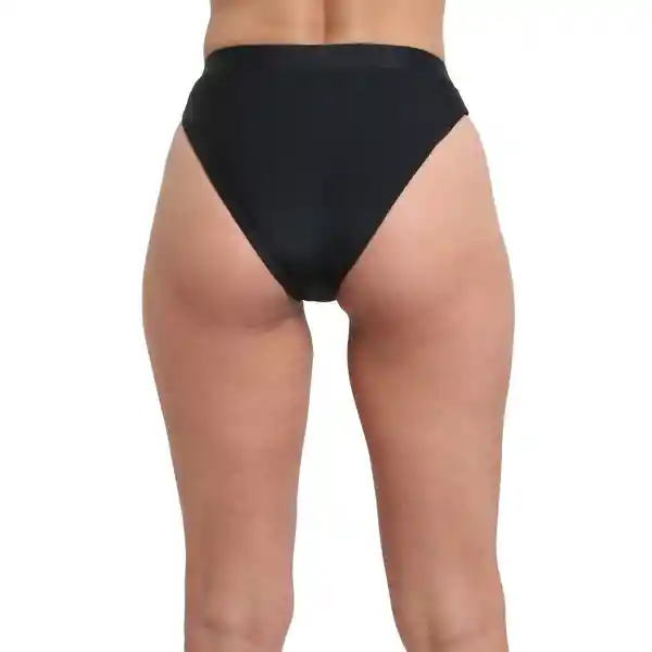 Bikini Calzon Alto Negro Talla S Samia