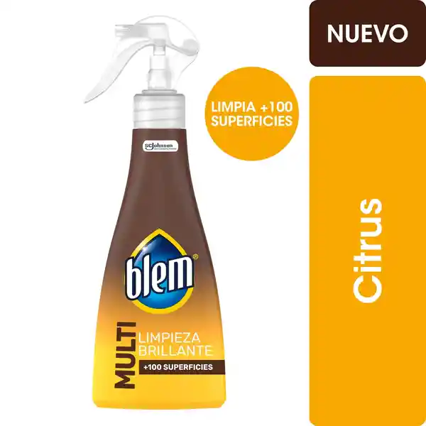 Blem Limpiador Multisuperficies y Electrónicos Citrus Gatillo 400ml