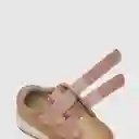 Zapatillas Urbana Dos Velcros De Niña Rosado Talla 24