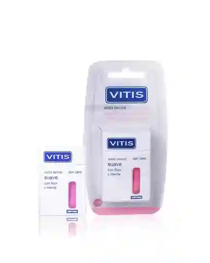 Vitis Seda Dental Suave con Flúor y Menta