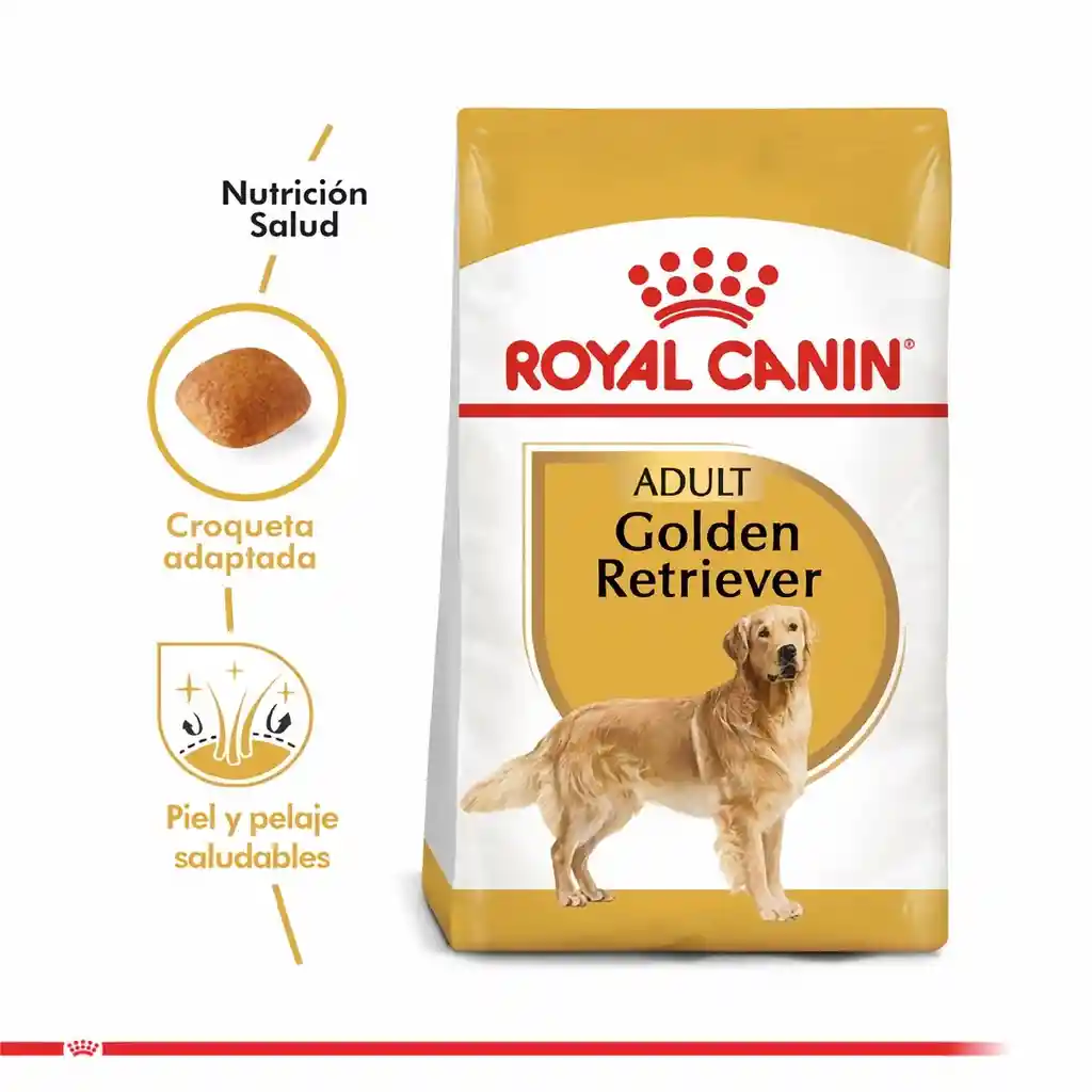Royal Canin Alimento para Perro Adulto Golden Retriever 