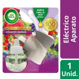 Air Wick Desodorante Ambiental Eléctrico Aparato + Repuesto Country Berries 21ml