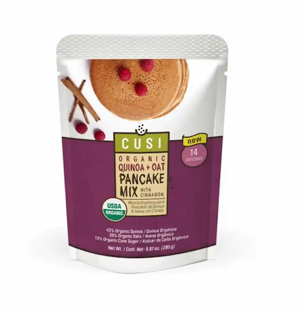 Cusi Premezcla Panqueques Canela