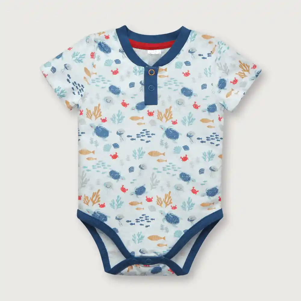 Body Océano De Niño Azul Talla 9m