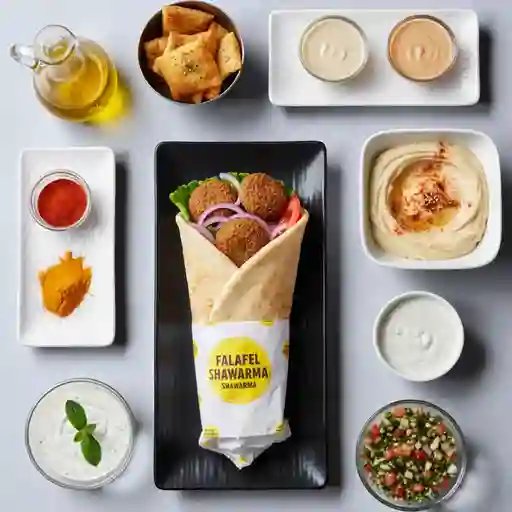 Shawarma palestino de ave