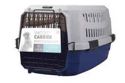 M-Pets Transportadora para Perros Color Gris y Azul XS