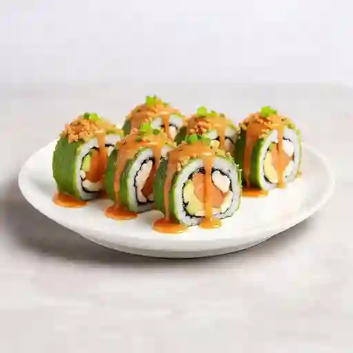 Sake Zen Roll (10 Cortes)