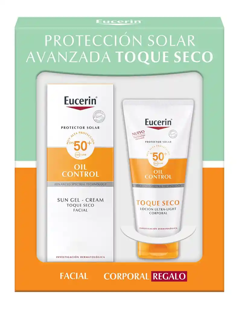 Eucerin Pack Protección Solar Facial y Corporal