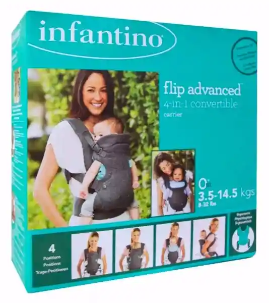 Infantino Mochila Porta Bebés 4 en 1 Flip