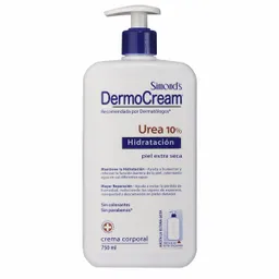 DermoCream Crema Hidratante con Urea 10 % 