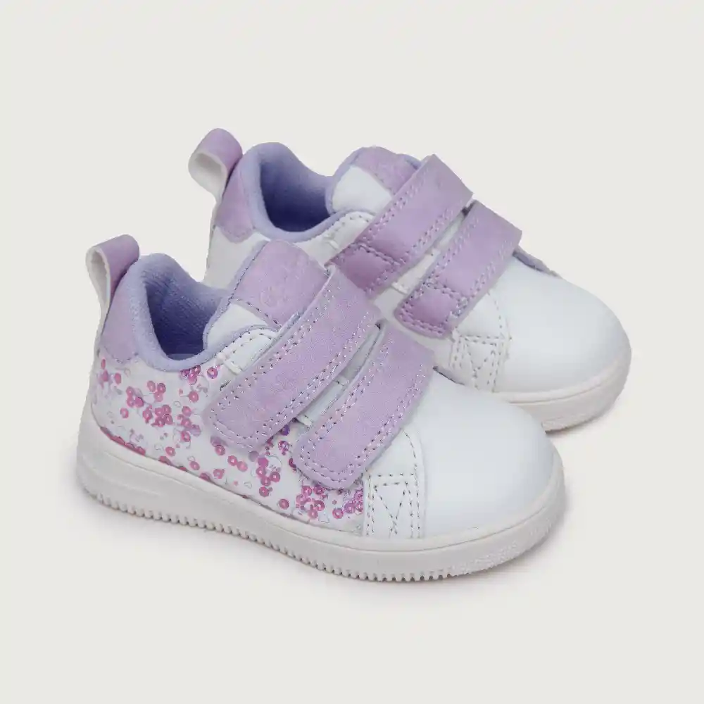 Zapatillas Urbana Minnie Mouse De Niña Blanca Talla 29