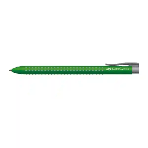 Faber Castell Bolígrafo Con Grip Verde Limón 427463