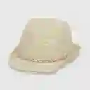 Sombrero Rafia Niña Beige Talla 2/4a
