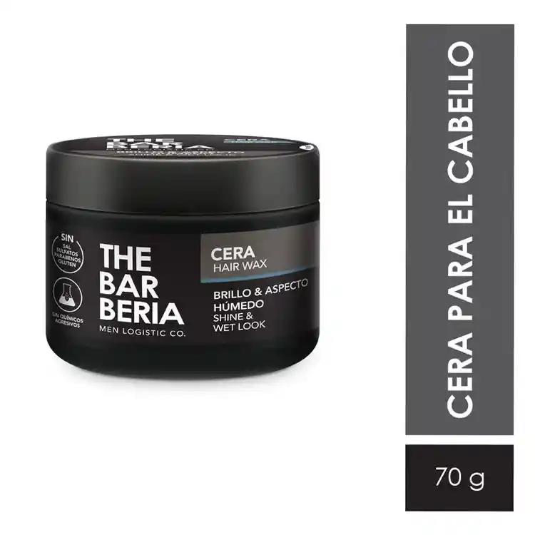 The Barberia Cera Capilar Brillo y Aspecto Húmedo