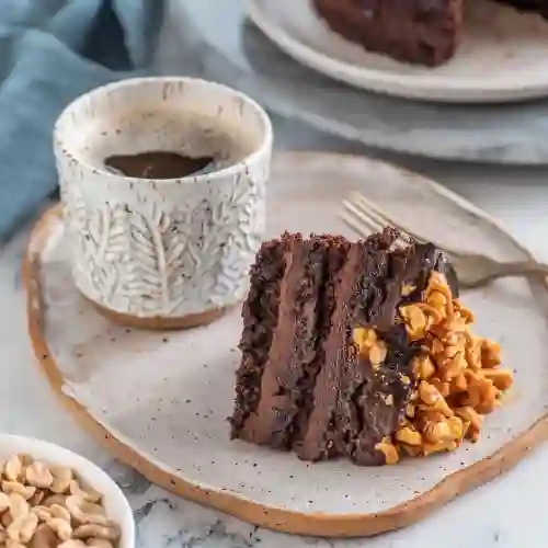 Torta de Chocolate y Naranja con Praliné