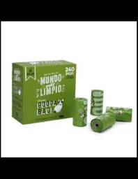 Poopa Bag Bolsa Desechos Biodegradable Rollos