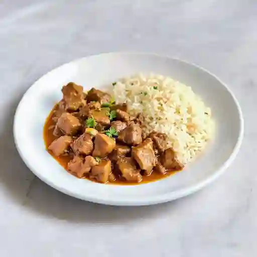 Carne con Arroz