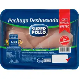 Super Pollo Pechuga Deshuesada Corte Especial en Bistec