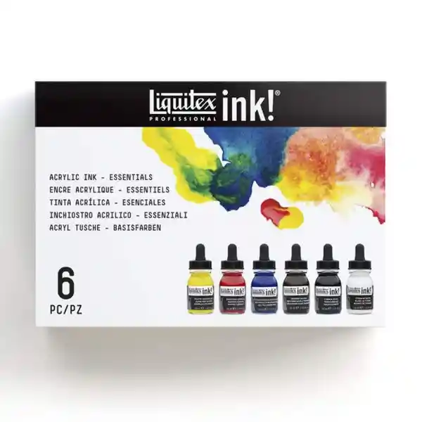 Liquitex Set Tinta Acrílica Col Escen