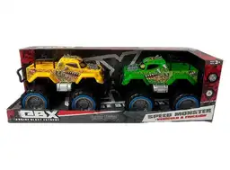 Vehículo Ebx 4x4 2pack Verde Y Amarillo