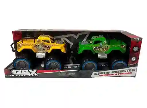 Ebx Pack Vehiculo 4 x 4 Verde y Amarillo