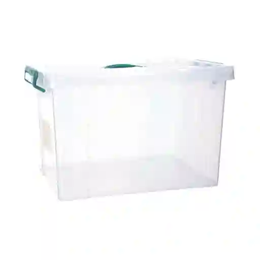 Caja Plástica Con Tapa 50 L