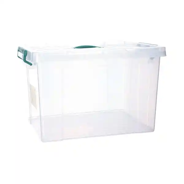 Caja Plástica Con Tapa 50 L