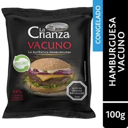 La Crianza Hamburguesa de Vacuno 